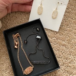 Kendra Scott Earrings & Bracelet